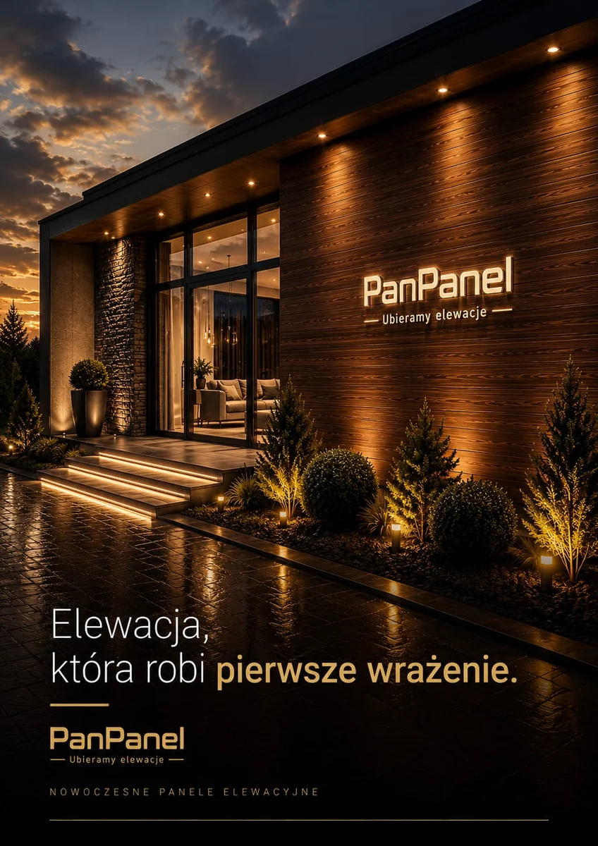 PanPanel — elewacja, która robi pierwsze wrażenie